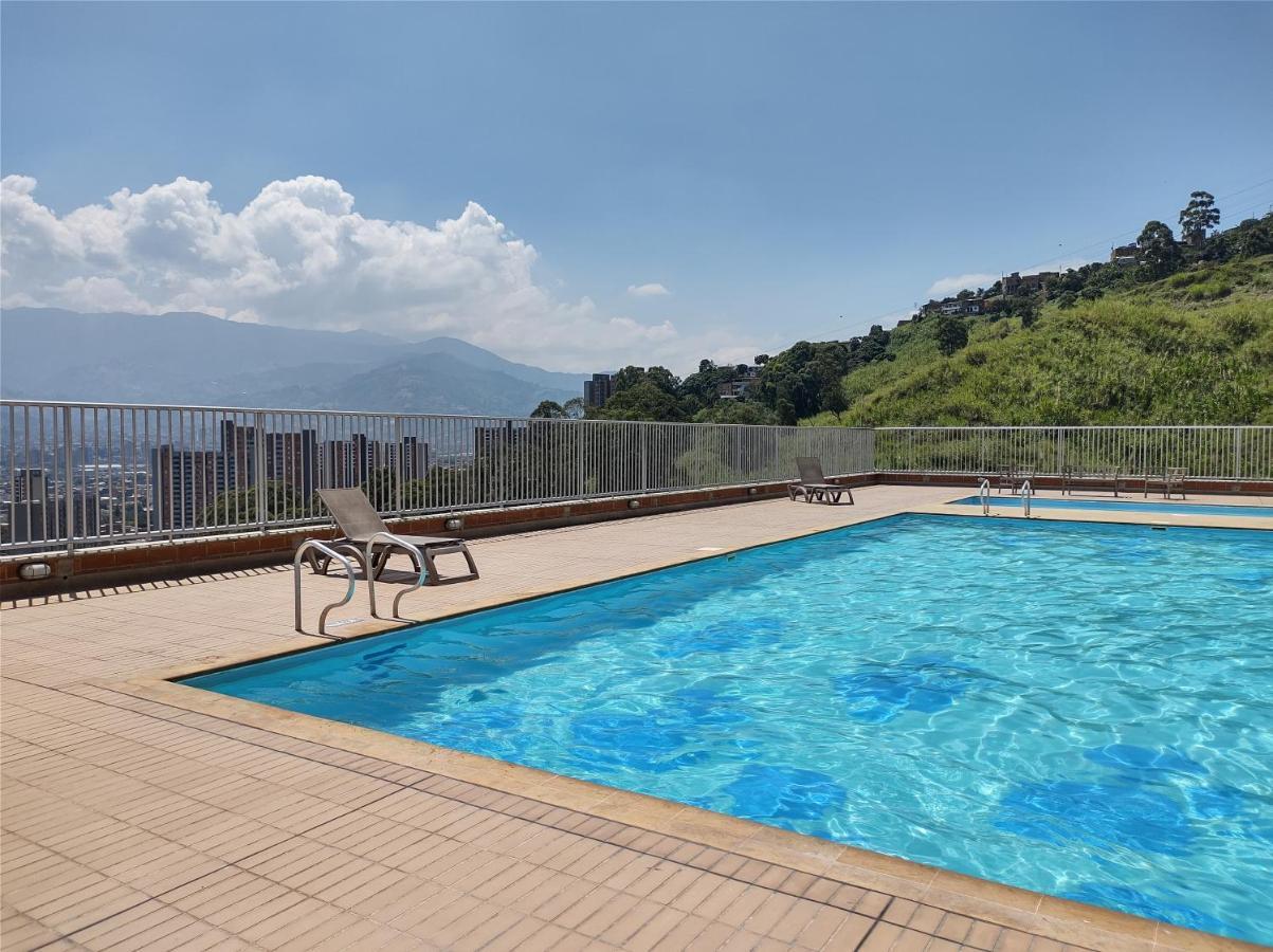 Hermoso Apartamento Con Vista A Todo Medellín Eksteriør bilde