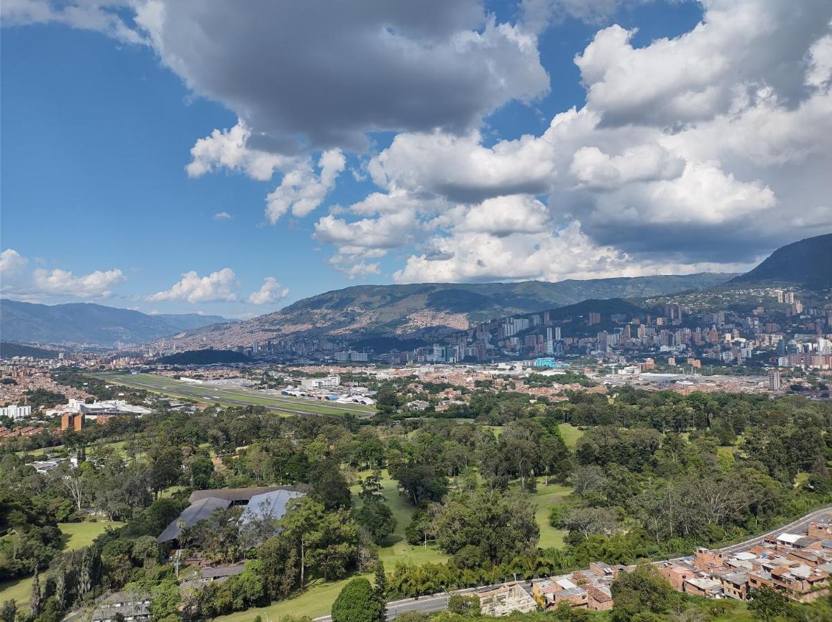 Hermoso Apartamento Con Vista A Todo Medellín Eksteriør bilde