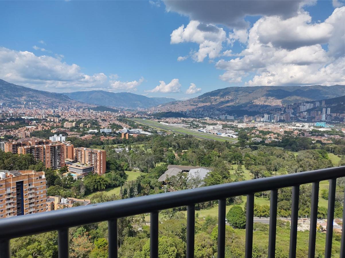 Hermoso Apartamento Con Vista A Todo Medellín Eksteriør bilde