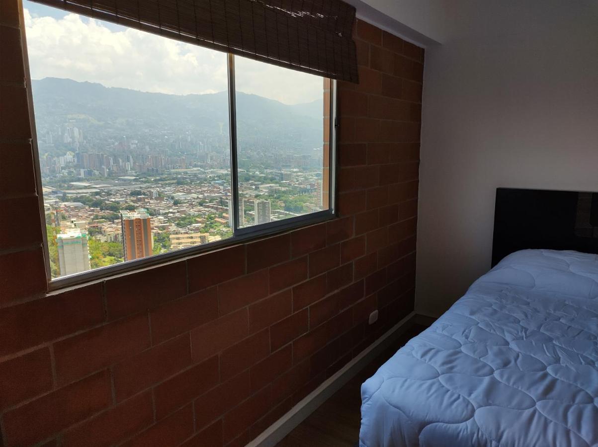 Hermoso Apartamento Con Vista A Todo Medellín Eksteriør bilde