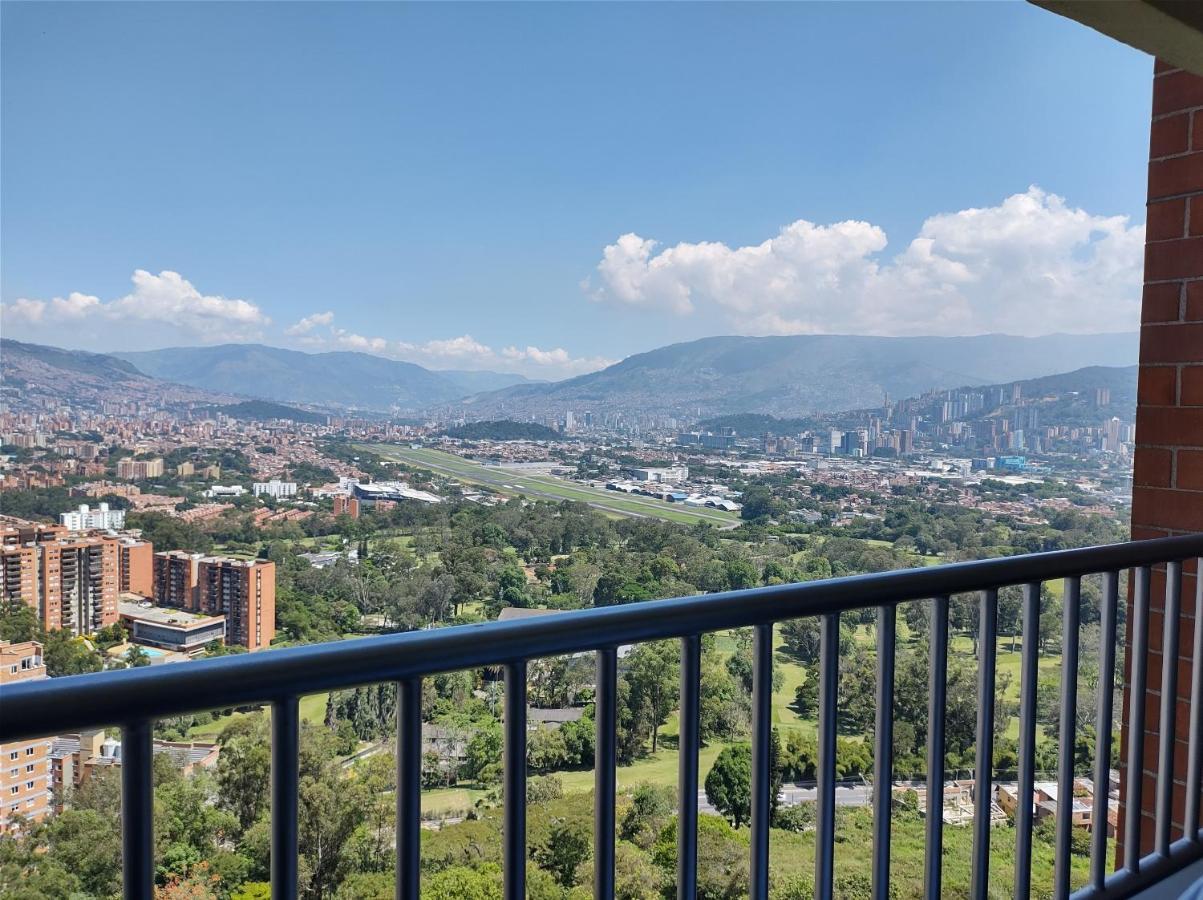 Hermoso Apartamento Con Vista A Todo Medellín Eksteriør bilde