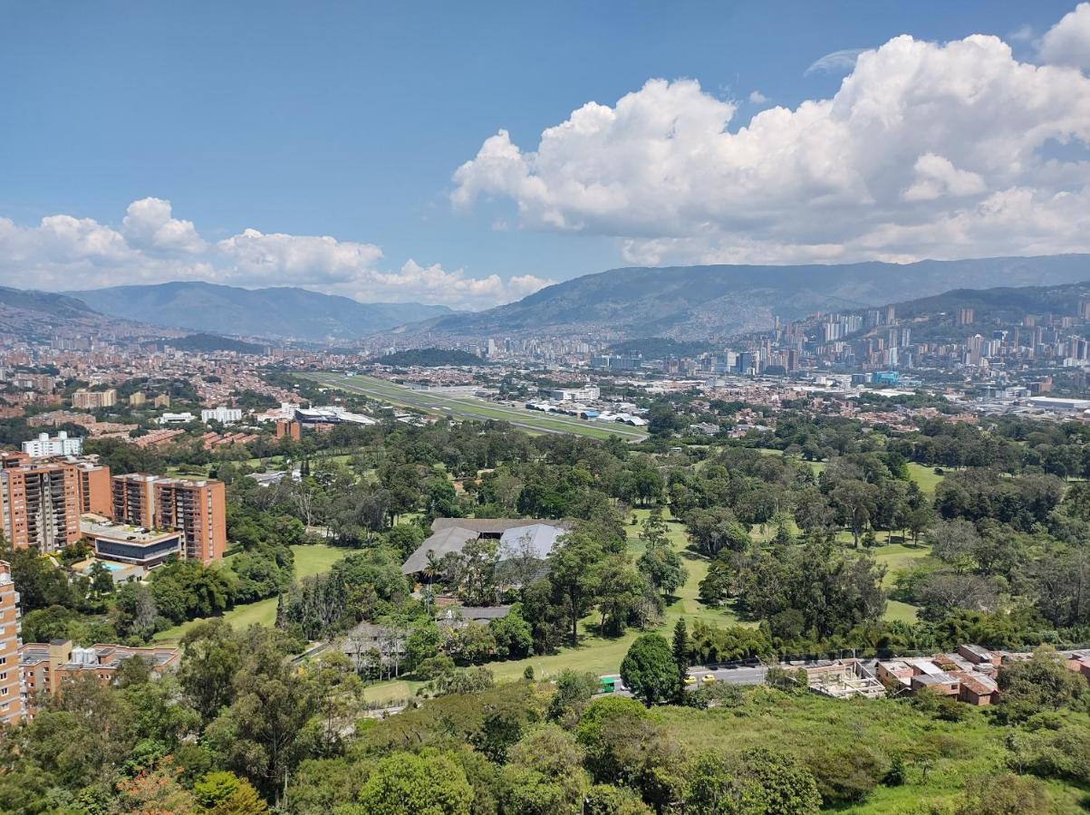 Hermoso Apartamento Con Vista A Todo Medellín Eksteriør bilde